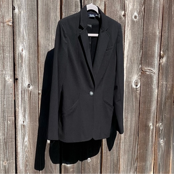 Hillard & Hanson one button blazer size 4 - Picture 15 of 17